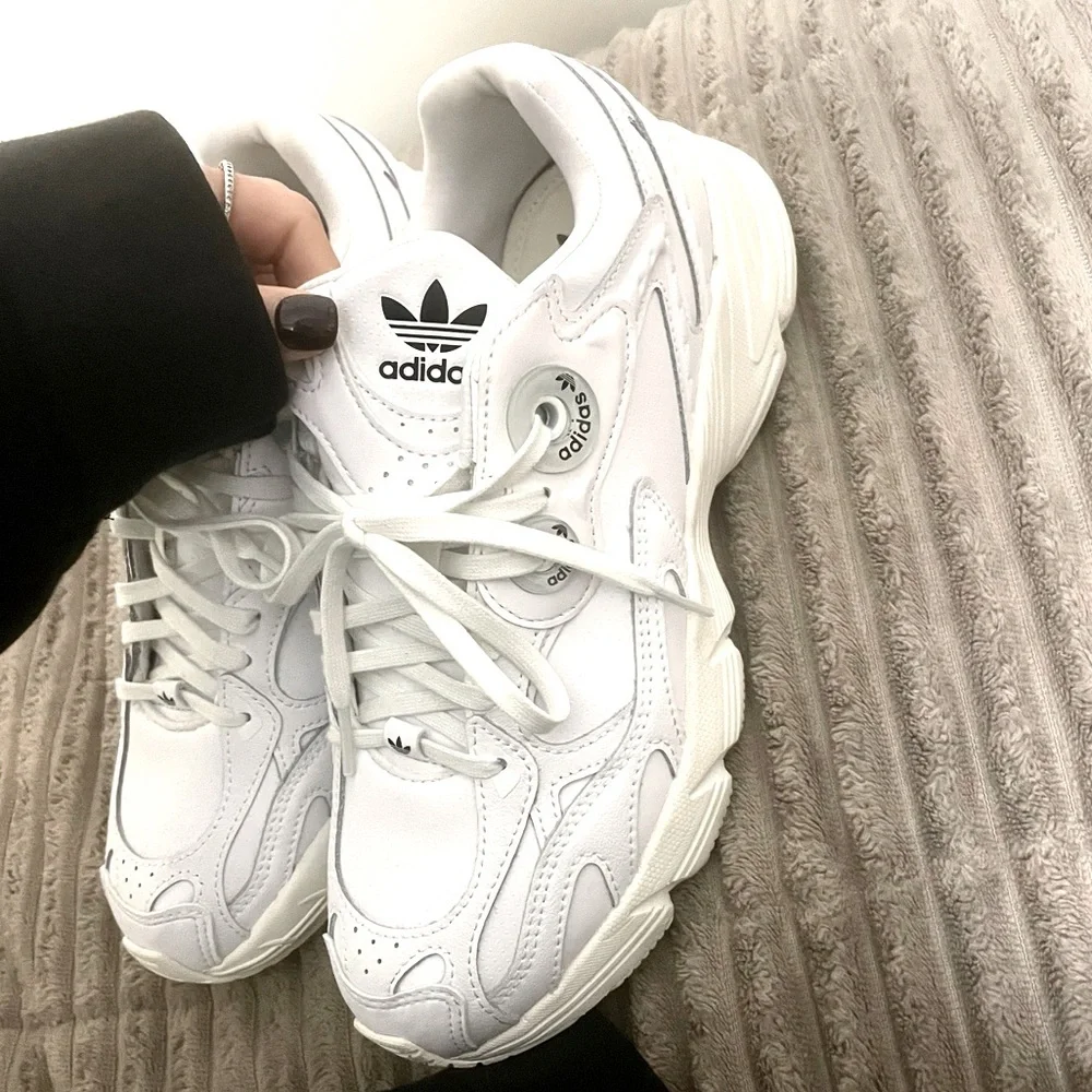 adidas gazelle silver green womens Adidas x Ivy Park Womens Super Sleek Chunky Shoes 'Cwhite' – Extra Butter main image 1